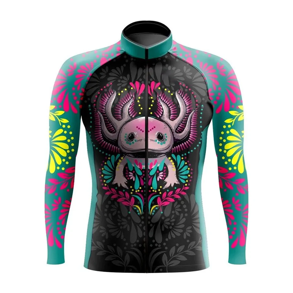 Men\'s Long Sleeve Cycling Jersey WINTER FLEECE &THIN Cycling Equipment Bike Clothing MTB