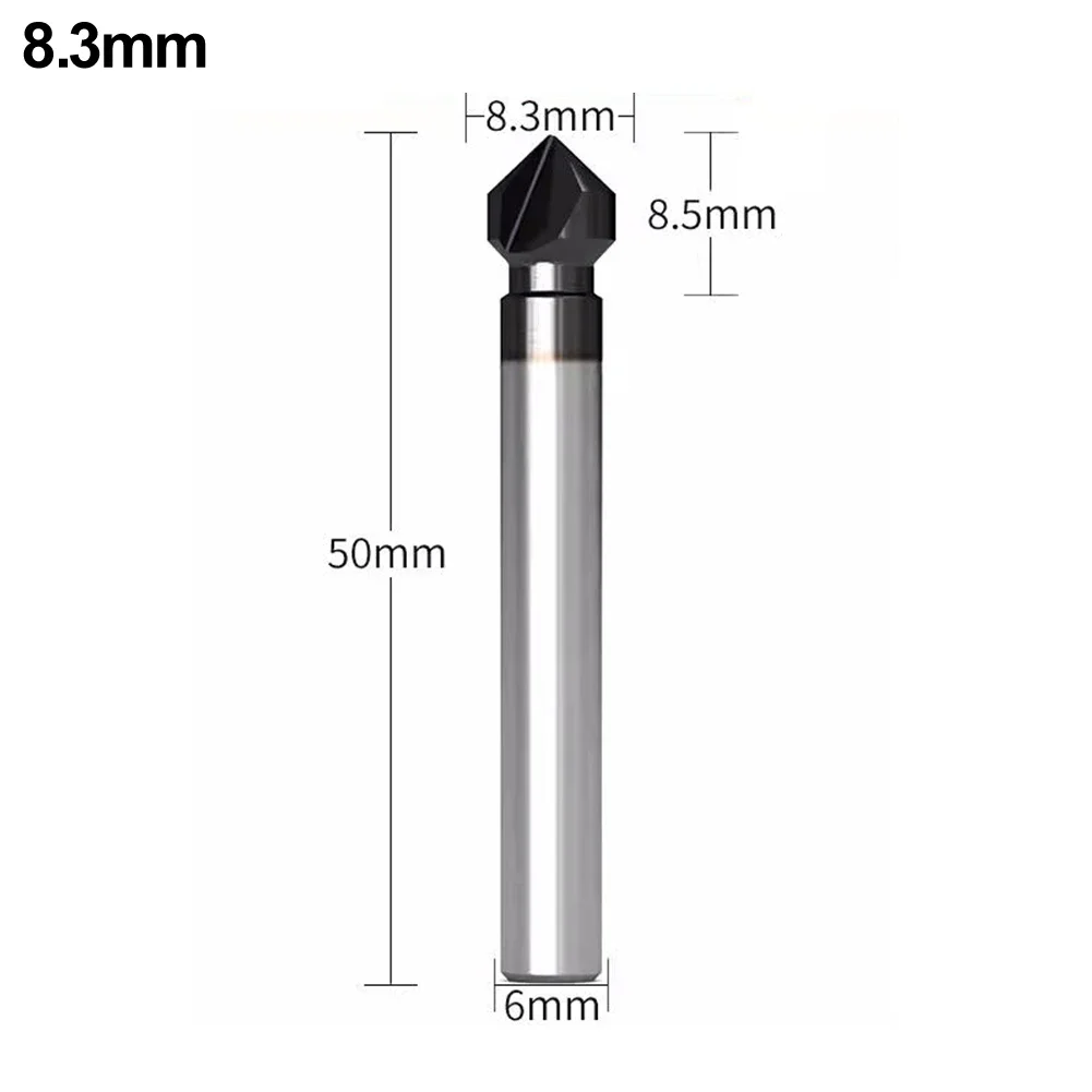 Cortador de chanfro para usinagem, Materiais macios, Materiais finos, Liso e redondo, 90 graus