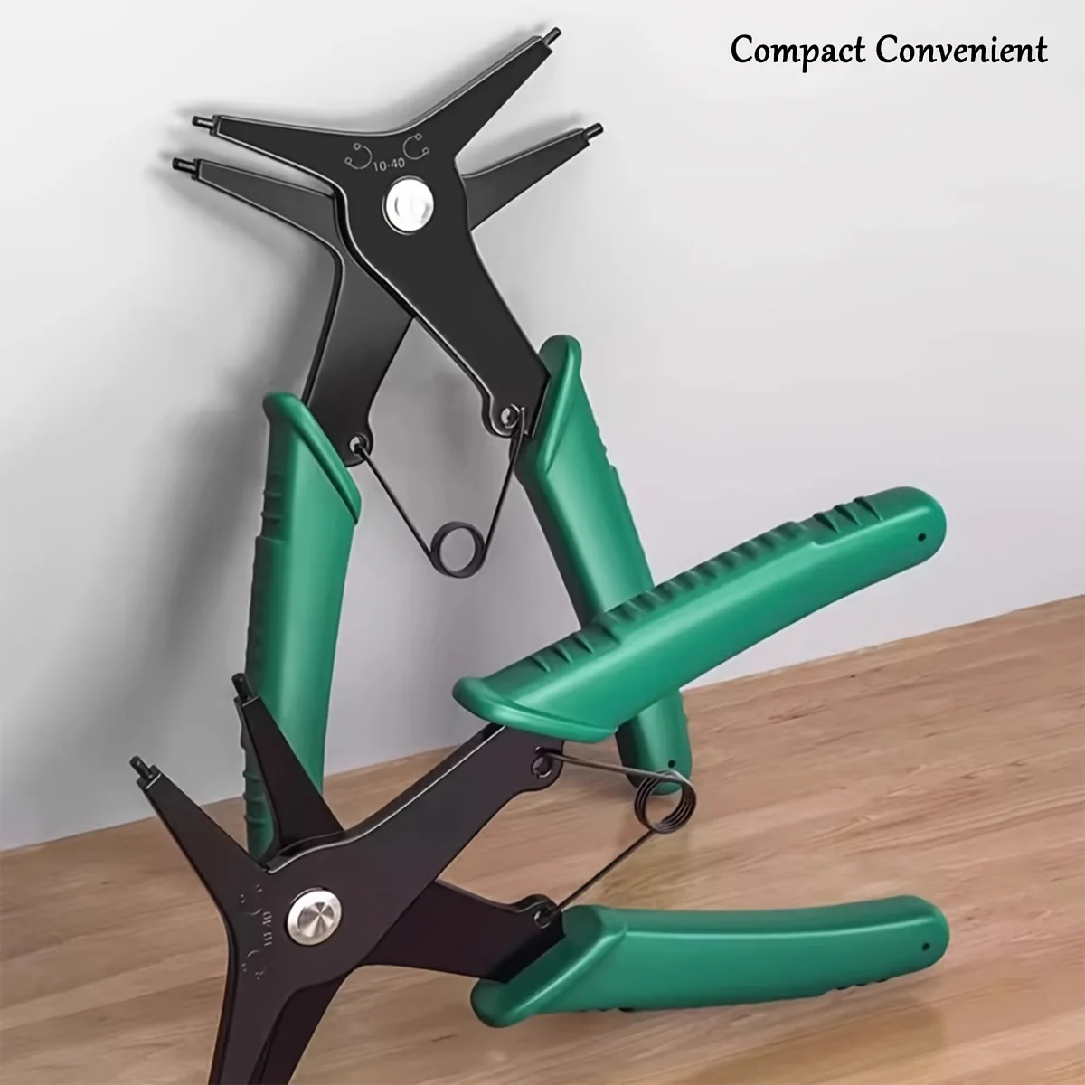 2 in 1 Snap Ring Pliers, Dual-purpose Retaining Ring Pliers C-clip Pliers, Diameter Snap Ring Installation and Removal Tool view 3