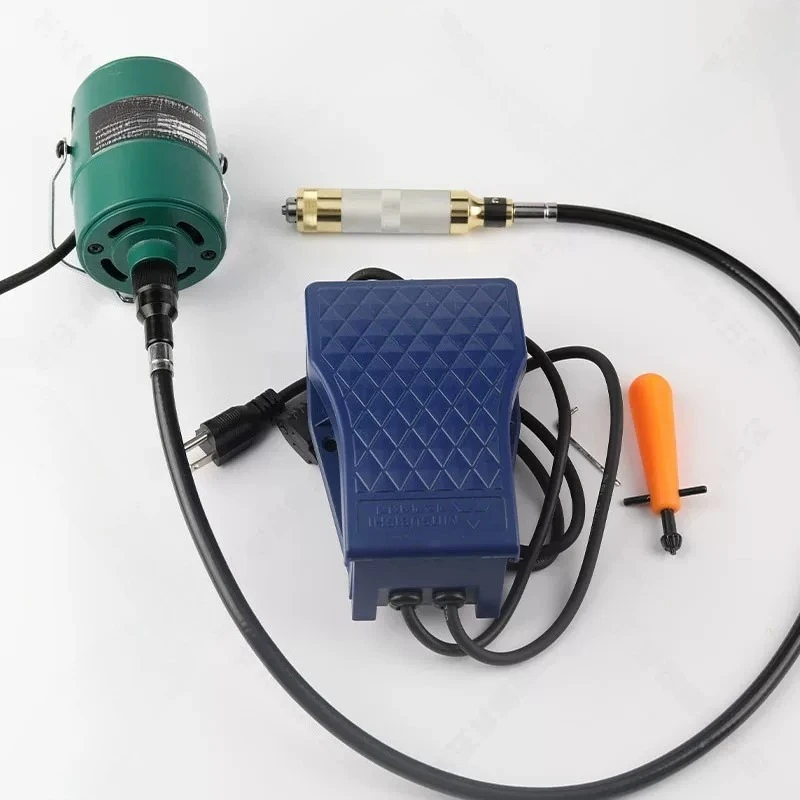 Hanging grinder jade engraving machine high power wood carving root carving cliff cypress grinder polishing machine lettering