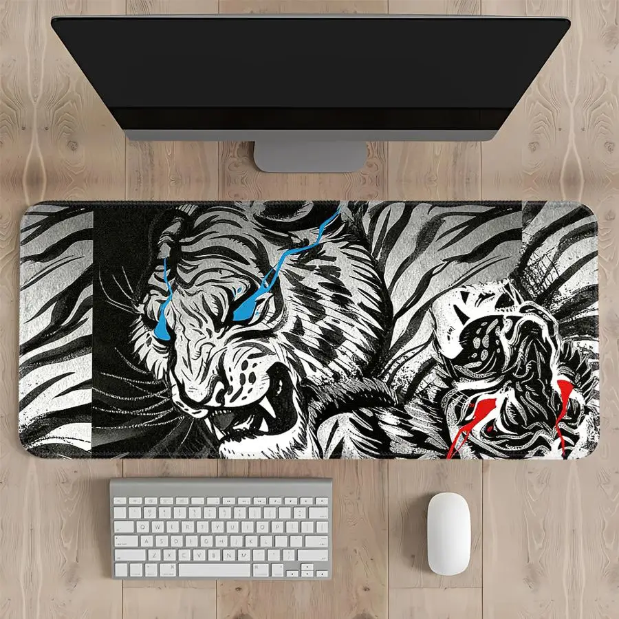 Dragon Tiger Mouse Pad Game Console Pad Computer Laptop Pad Keyboard Mouse Pad office Pad Desk accessories overlock