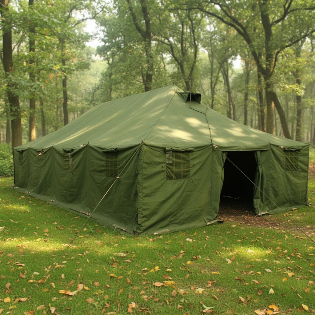 Factory 20-Person Waterproof Oxford Canvas Tent