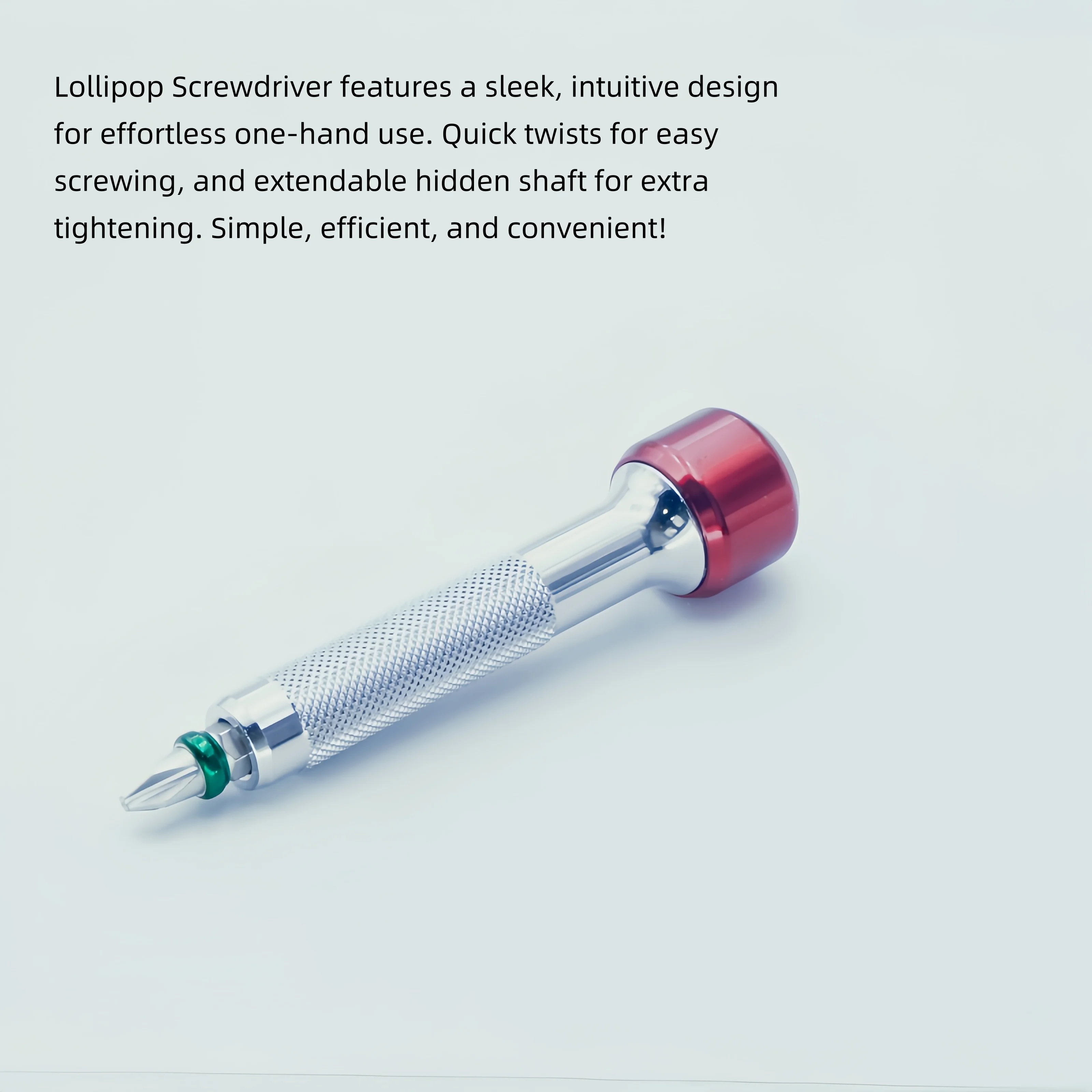 Limited Edition Lollipop Screwdriver Multifunctional Keychain Magnet Tool for Portable Bike Repairs