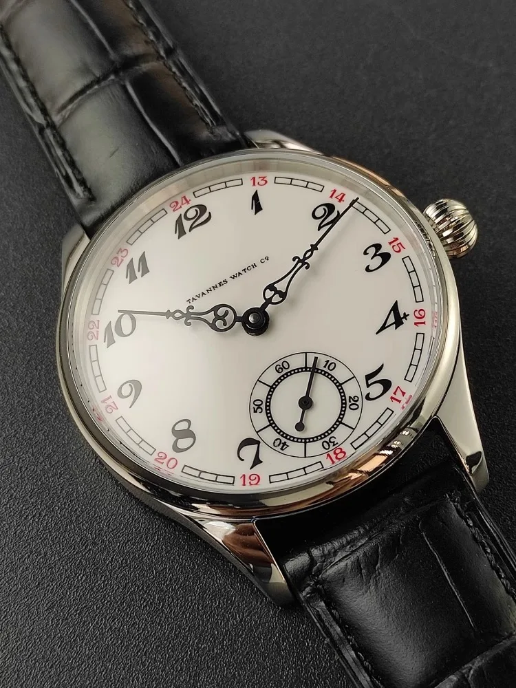 Men's Manual Mechanical Watch Roasted Blue Pin Seagull ST3621 Vintage Business Men's Waterproof Genuine Leather Watch