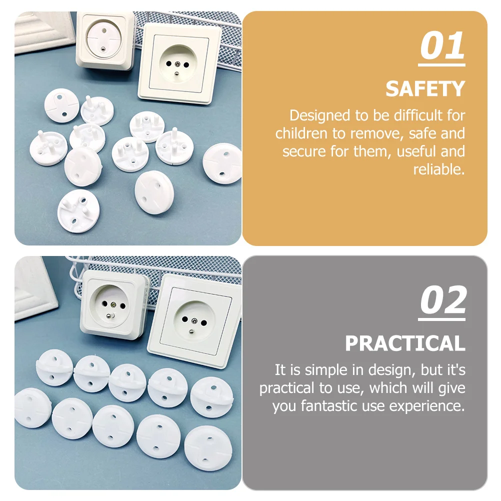 

30Pcs Baby Electrical Protector Cover Durable Safe Sturdy for Longlasting Use Baby Proof Electrical Protectors