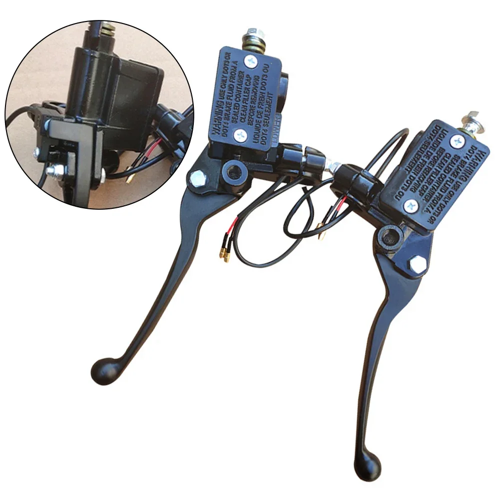 Electric Scooter Original Left Right Disc Brake Handle Upper Pump Brake Lever Brake Master Cylinder For Niu N1s N1 Replacement
