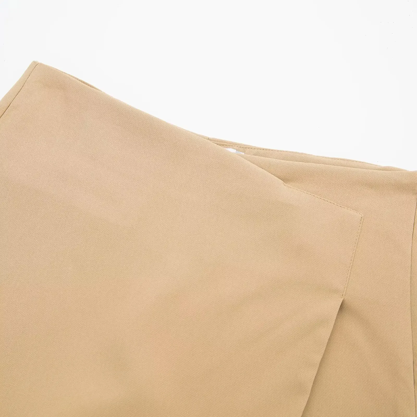 HH Damen Y2k Vintage Einfarbige Shorts mit seitlichem Reißverschluss, schmal geschnitten, hohe Taille, sexy Minirock für Damen, Sommerparty-Shorts, Röcke, Streetwear – Detail 4