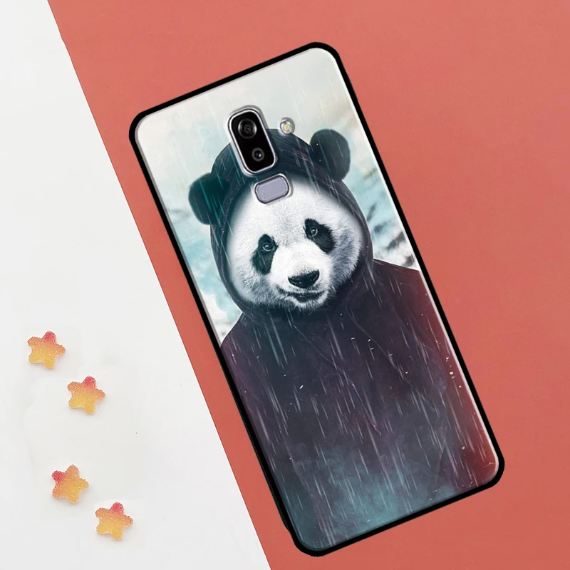 Panda Cute Kawaii Animal Case For Samsung Galaxy J7 J5 J3 2017 J1 A3 A5 2016 J4 J6 Plus J8 A7 A9 A6 A8 2018 Coque