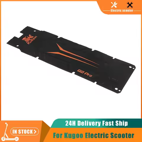 Silicone Mat Pad Foot Pad Deck Cover for KUGOO KuKirin G2 Pro Electric Scooter Battery Box Bottom Pedal Pad E-scooter Parts