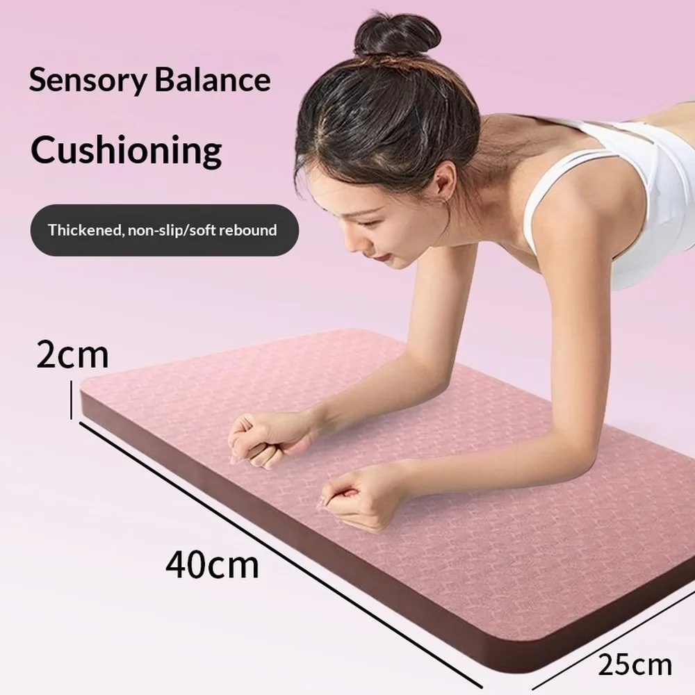 Premium Ab Wheel Knee Pad TPE Thickened Balance Cushion for Pilates Yoga Plank Ankle Support