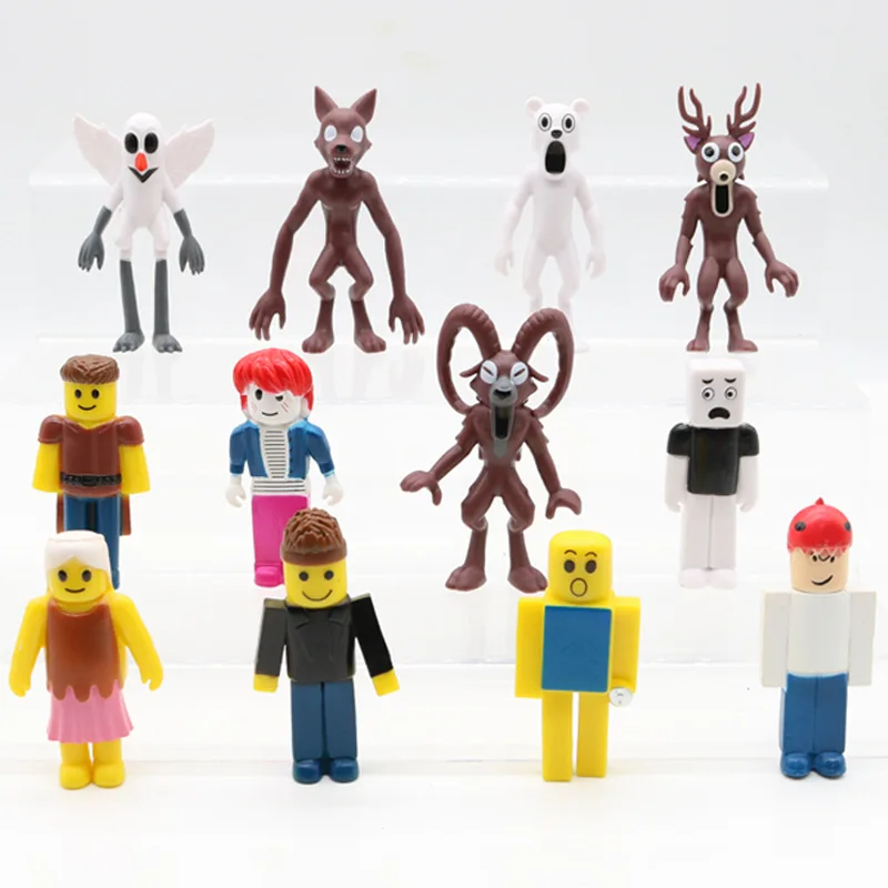 99 notti nella foresta Figure Figurine Gufo Capra Lupo Cervo Giocattolo di plastica Regalo Anime Cieco Borsa Action Model Doll Mistero