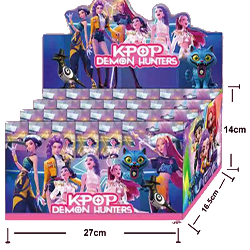 24-teiliges Kpop Devil Hunter Actionfiguren-Set Derpy Tiger Rumi Mira Zoey Sussy Dolls Sammlerstück Fan-Geschenke