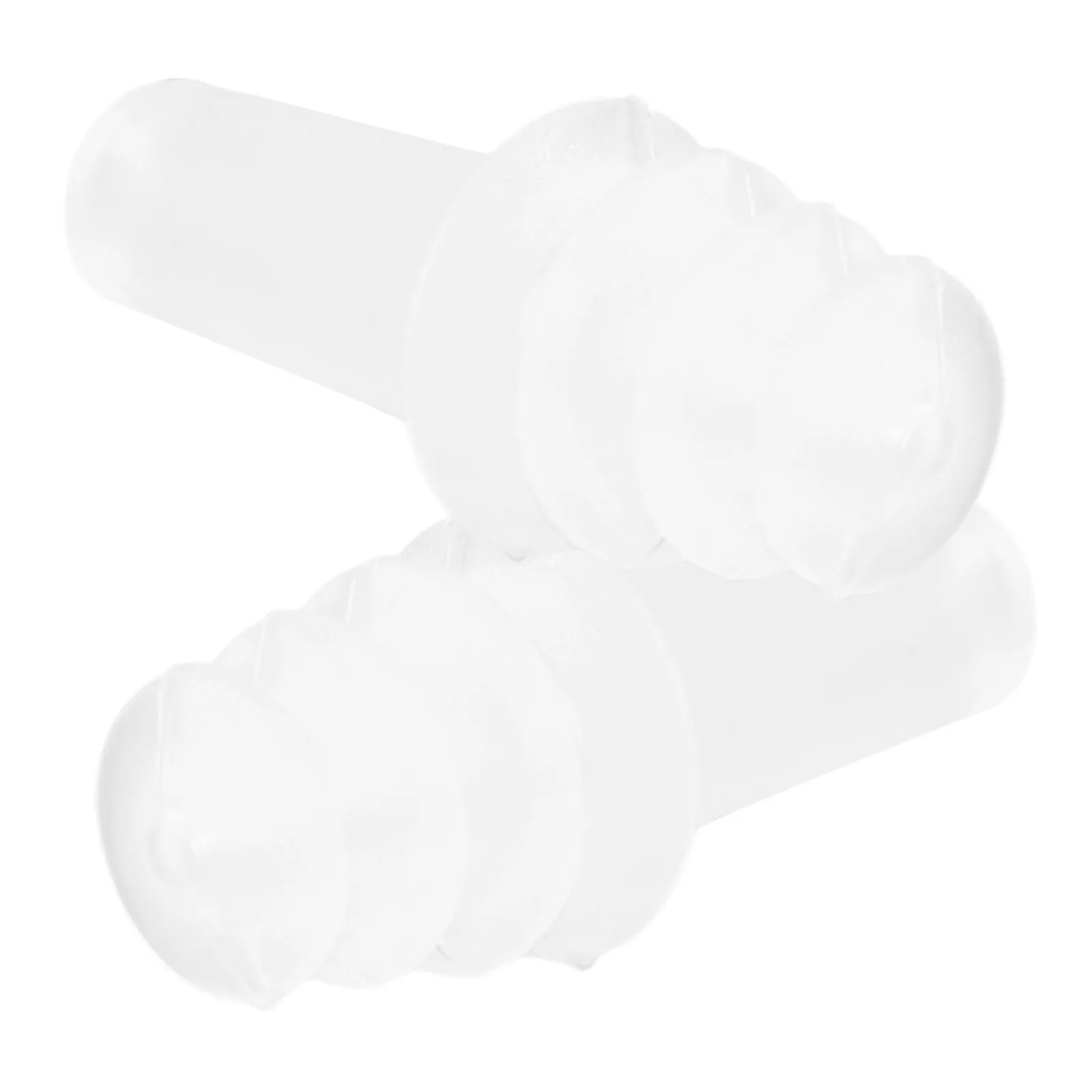 

1Pair Anti Noise Earplugs Silicone Universal Fit for Airplane Travel Sleeping Concerts Bath Shower Music Festivals Noise