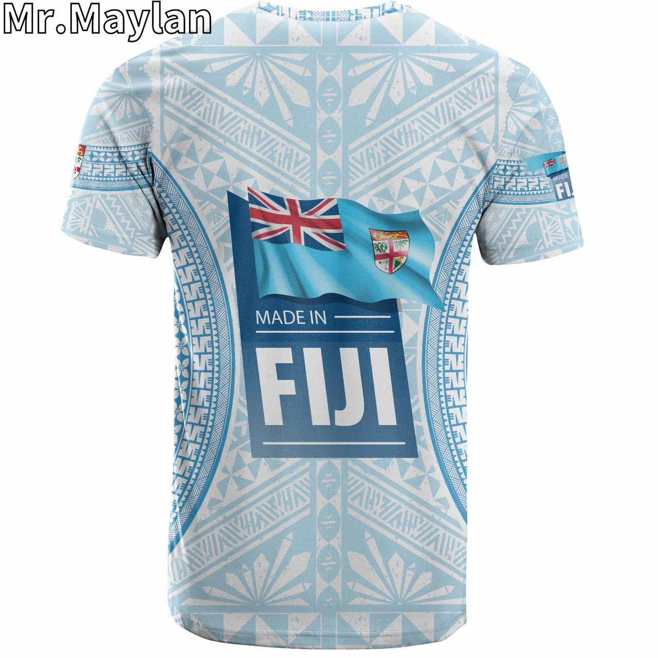 Custom 3D Fiji Polynesian Hawaii T-Shirt Flying Fijians Polynesian Tribal Tattoo Tshirt Men Women Streetwear Unisex Tee Tops