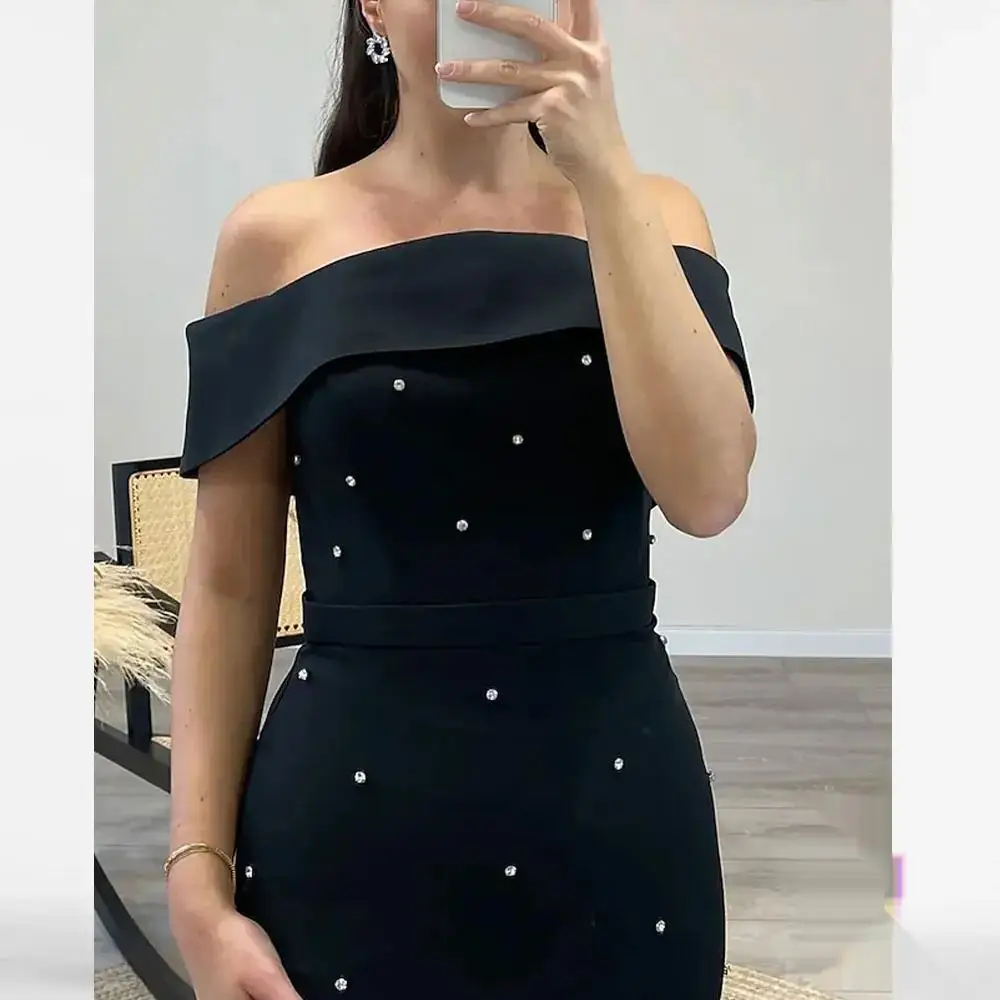 Dress Floor Length Luxury Birthday Evening Dress Short Sleeves Summer Elegant Wedding Party Gowns For Women Arab