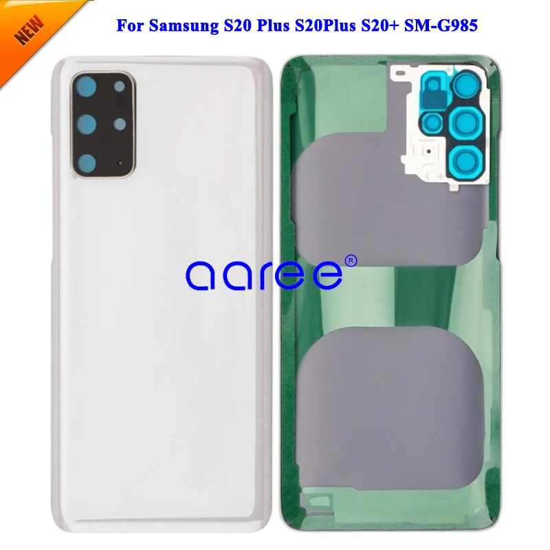 Grade AAA Back Glass With Camera Lens For Samsung S20 Plus Back Cover Back Housing Door With adhesive image 5