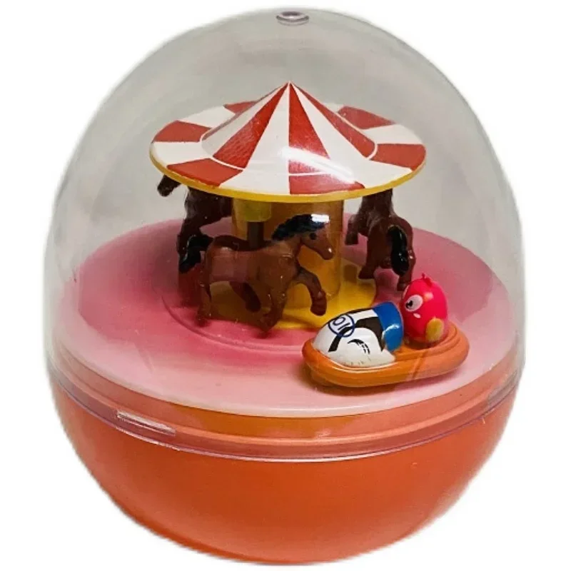 

Crystal ball ornaments, rotating car music box, Christmas gift for girls and children's music box