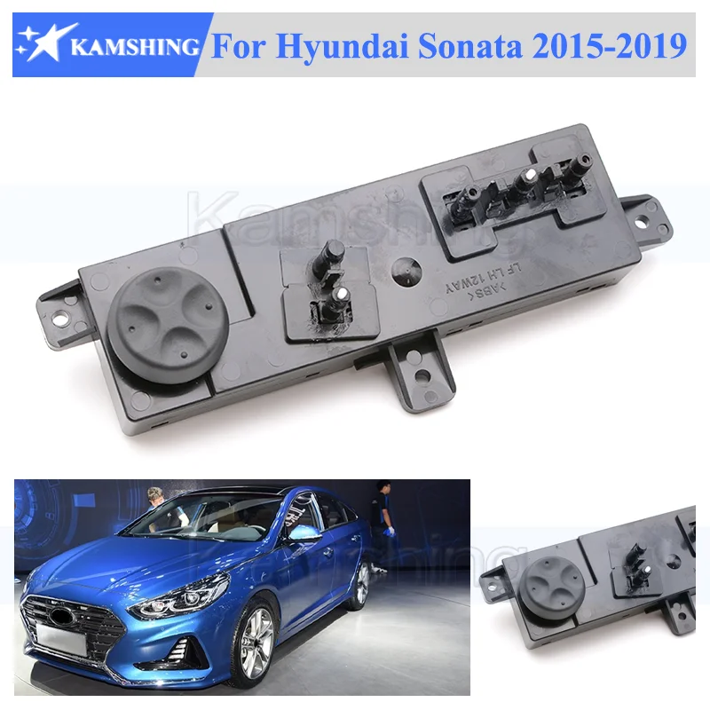 Kamshing Front Left Right For Hyundai Sonata 2015-2019 Electric Power Seat Backrest Control Adjustment Switch