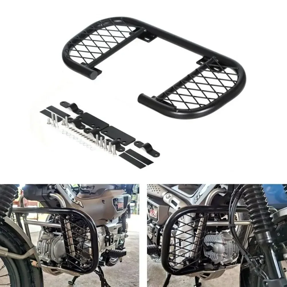 

For Honda CT125 Trail 125 Hunter Cub JA65 JA55 2019-2024 Motorcycle Engine Guard Crash Bar Grill Mount Bracket