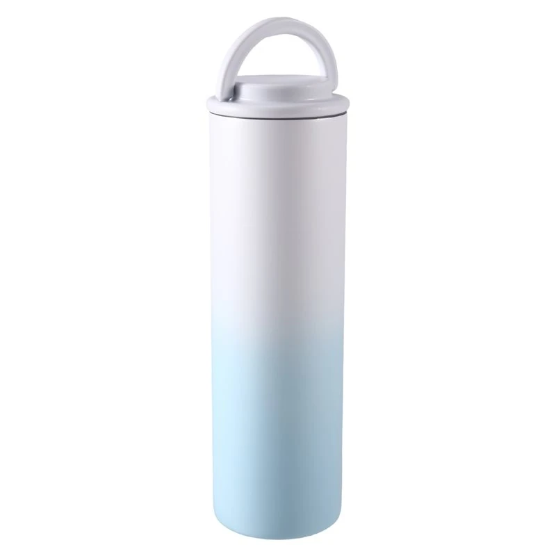T19C Reusable Cooling Ice Cup Summer Drink Storage Container Double-Layer Insulation Silicone Ice Stick Cold Preservation Cup