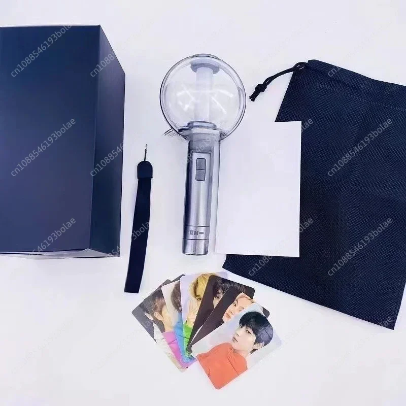 For  Kpop ENHYPEN Lightstick with LOMO Cards Offcial Concert Light Stick Bluetooth-Compatible