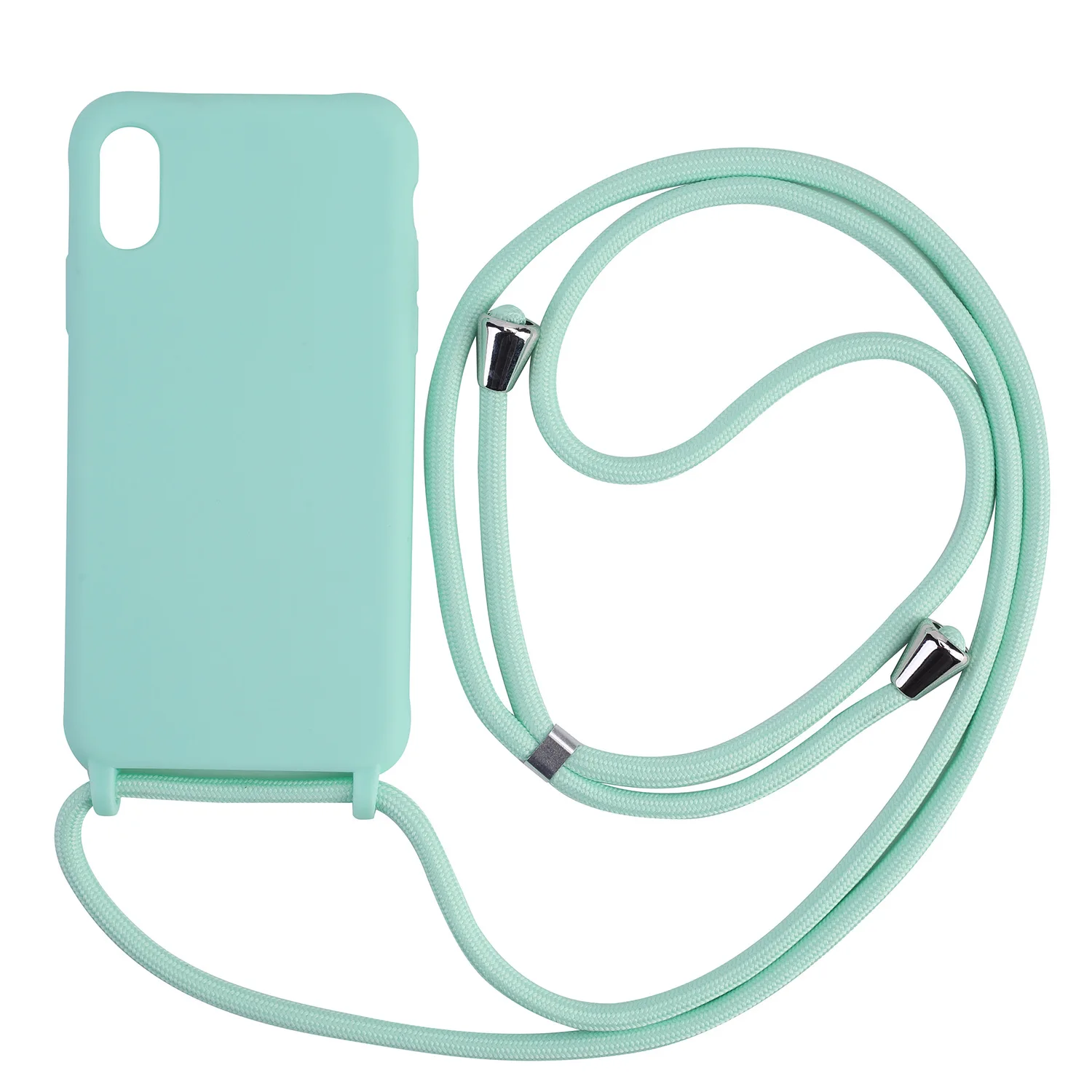 Strap Case für iPhone 17 16 14 13 12 Mini 11 15 Pro Max XS X Plus Crossbody Lanyard stoßfeste weiche TPU Silikon Outdoor Cover – Detail 14