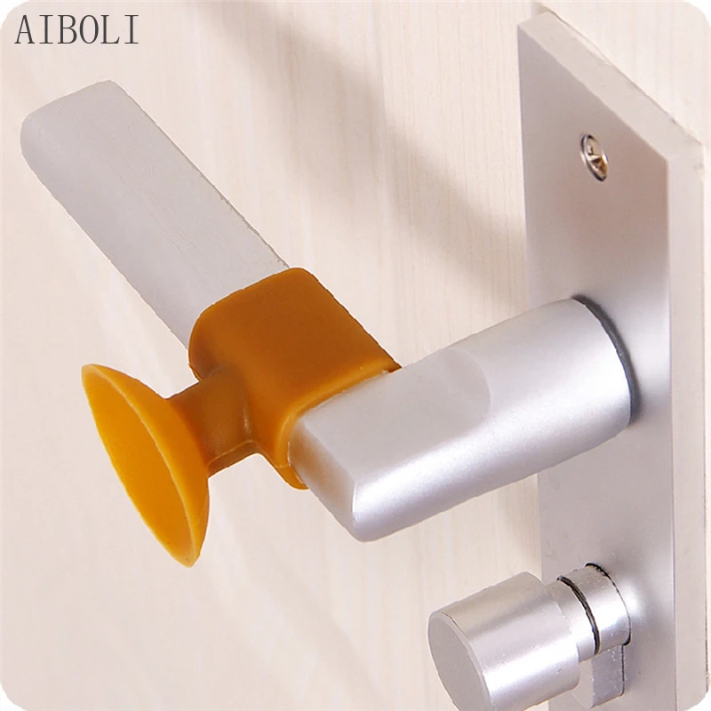 Mini Door Stopper Wall Protector Anti-Collision Silicone Door Stopper Silencer Crash Pad Rubber Stopper Anti Collision