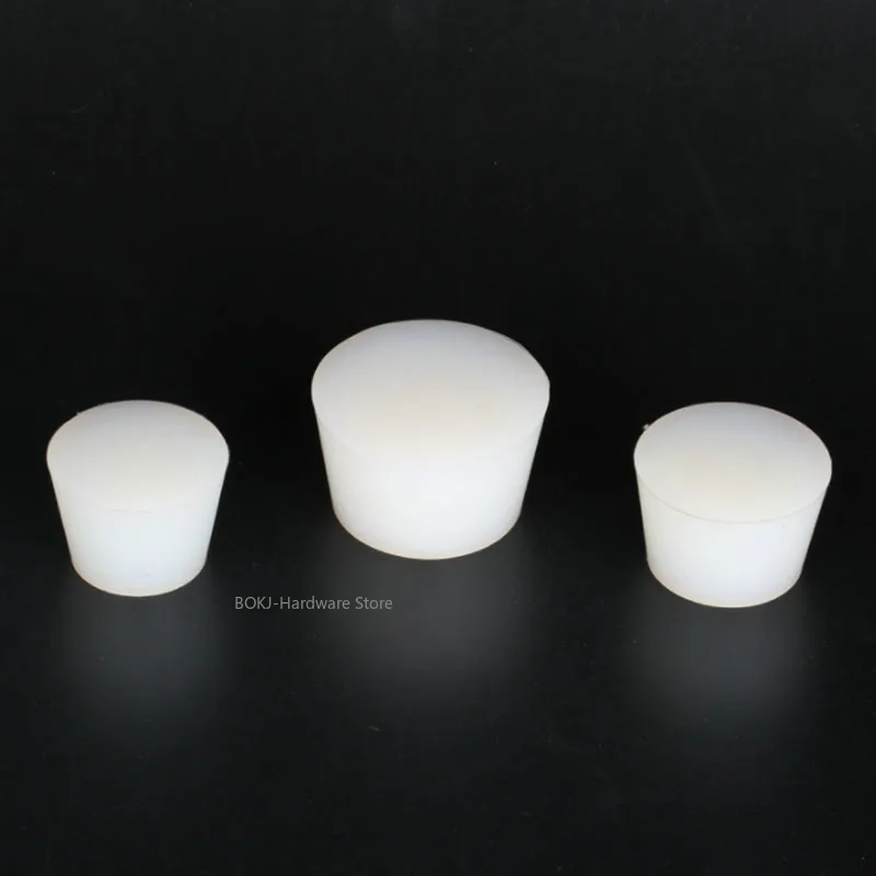 Conical Silicone Stopper High temperature resistant rubber plug solid sealed test tube plug, waterproof plug