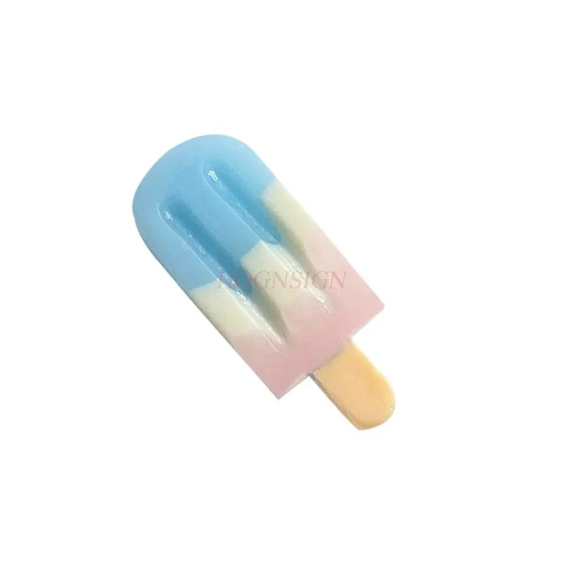 7 قطع دبوس الشعر الآيس كريم مقلد الغذاء الآيس كريم بطة الفم كليب فتاة الجانب كليب الكرتون دبوس الشعر #3