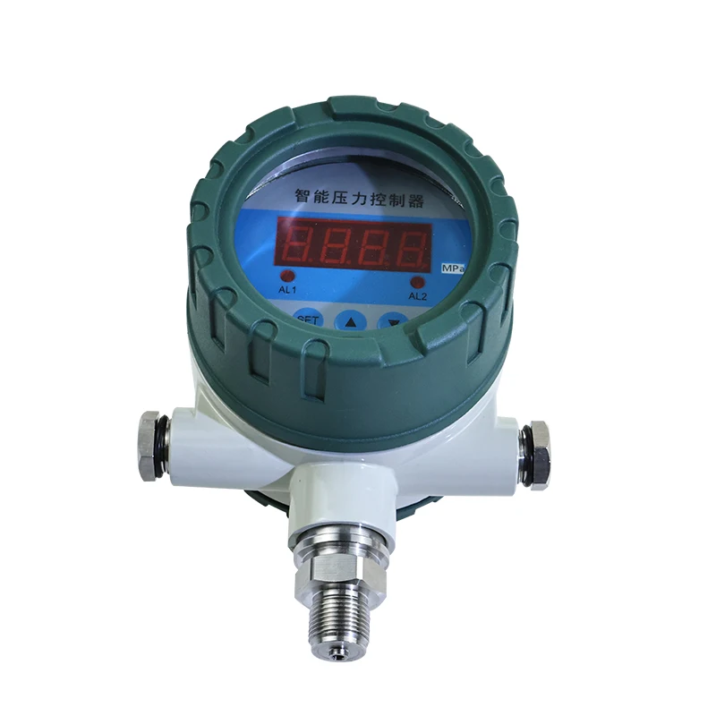 Explosion Proof Digital Pressure Controller Gauge Intelligent RS485 Relay 4-20mA Oil Water Air Gas Pressure Switch Controller