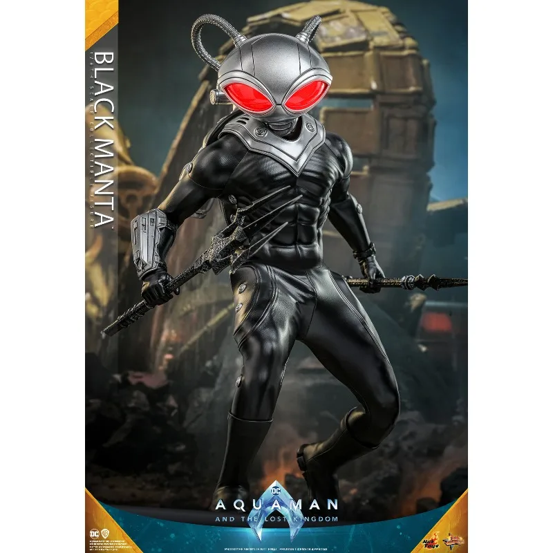 Neue Original Hot Toys Marvel BLACK MANTA MMS739 Actionfiguren Spielzeug Geschenke Sammlung