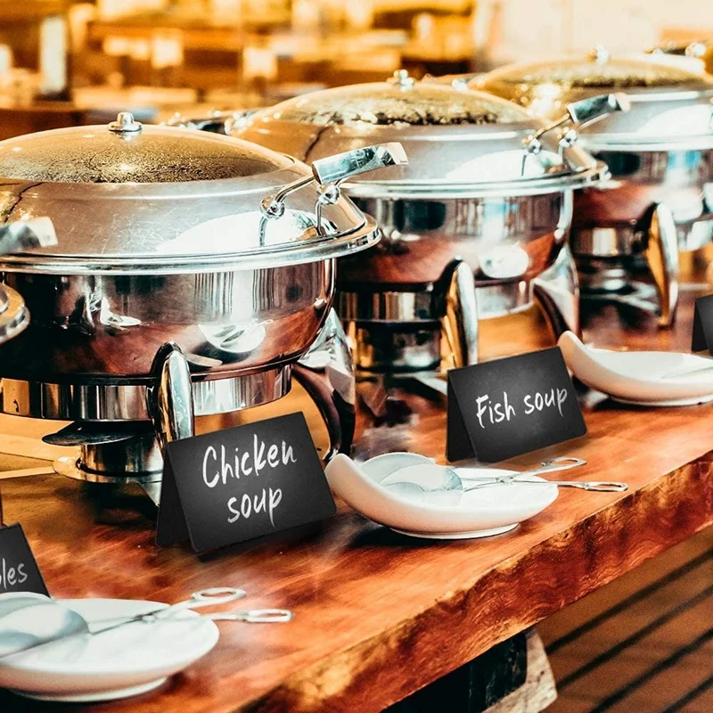 10 Pack Mini Chalkboard Signs 4 X3inch For Food - Party - Buffet - Tables - Wedding - Bakery - Small Chalkboard Sign