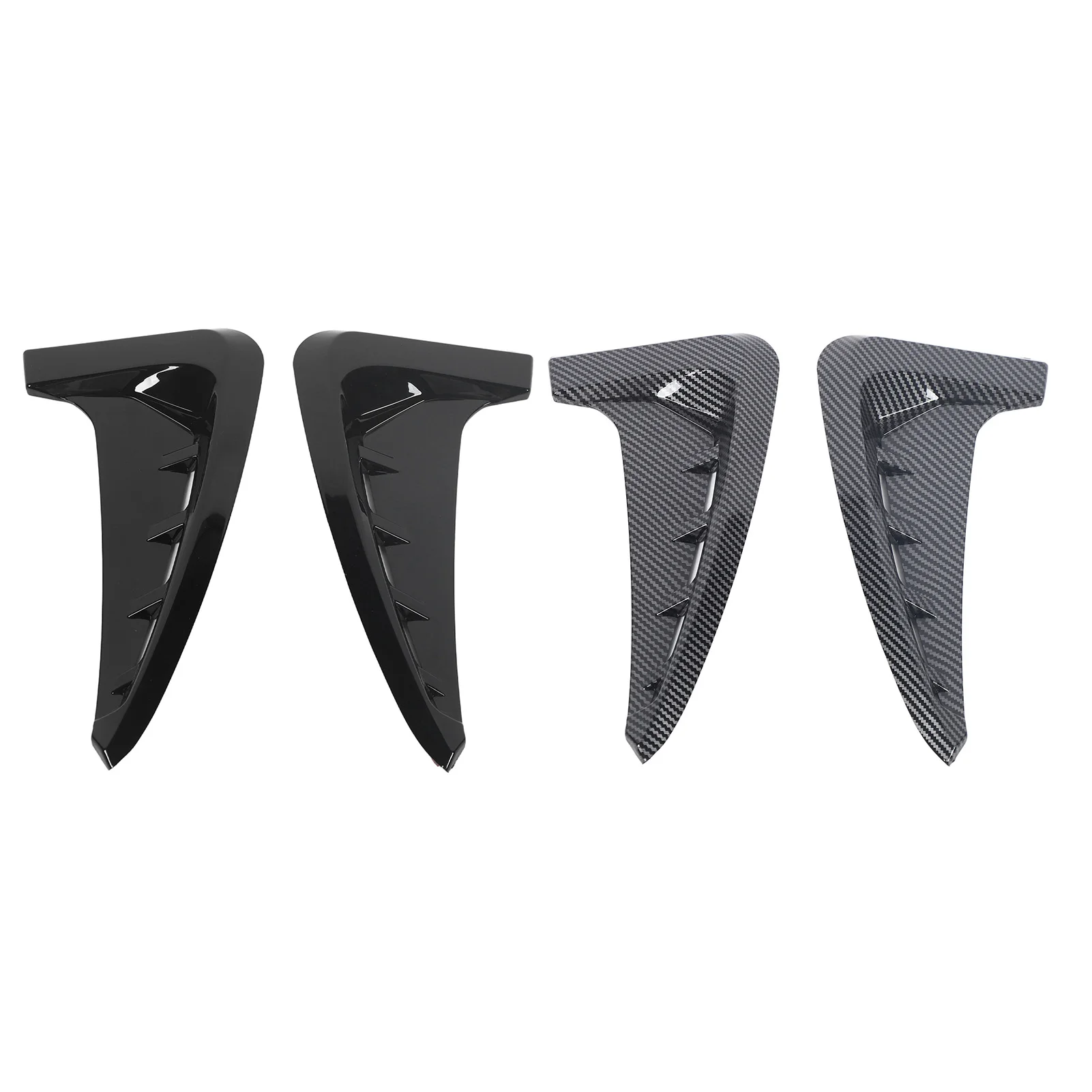 2 stuks auto voorzijde zijdelingse ventilatiekap decoratieve gillers zijdelingse luchtinlaat trim voor BMW X5 F15 M Sport 2014 tot 2018