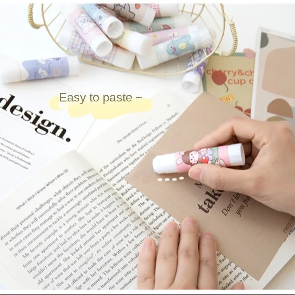 Convenient Cartoon Solid Glue Stick Solid PVA DIY Tools Children Art Craft Supplies