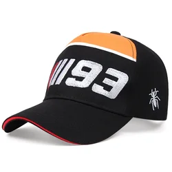 Hot-selling Kpop  Racing Hat Cotton High-quality Men's Baseball Cap Outdoor Motorcycle Hat Sun Hat Women Gorras Hombre