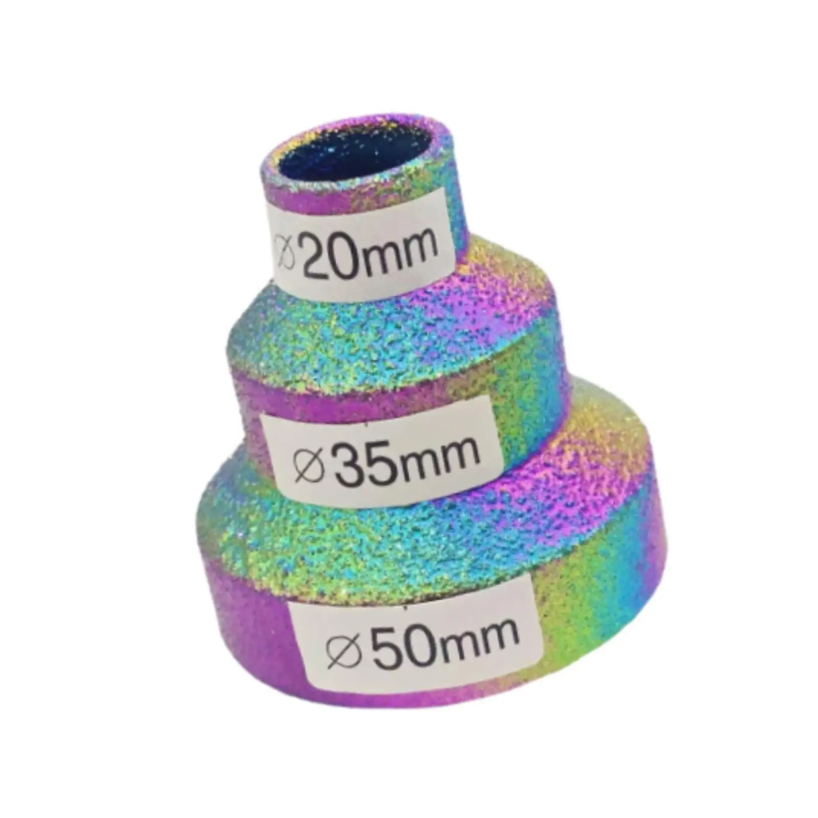 

Diamond Pagoda Drill Bit Hole Opener Multilayered Sturdy Multipurpose 20-50mm