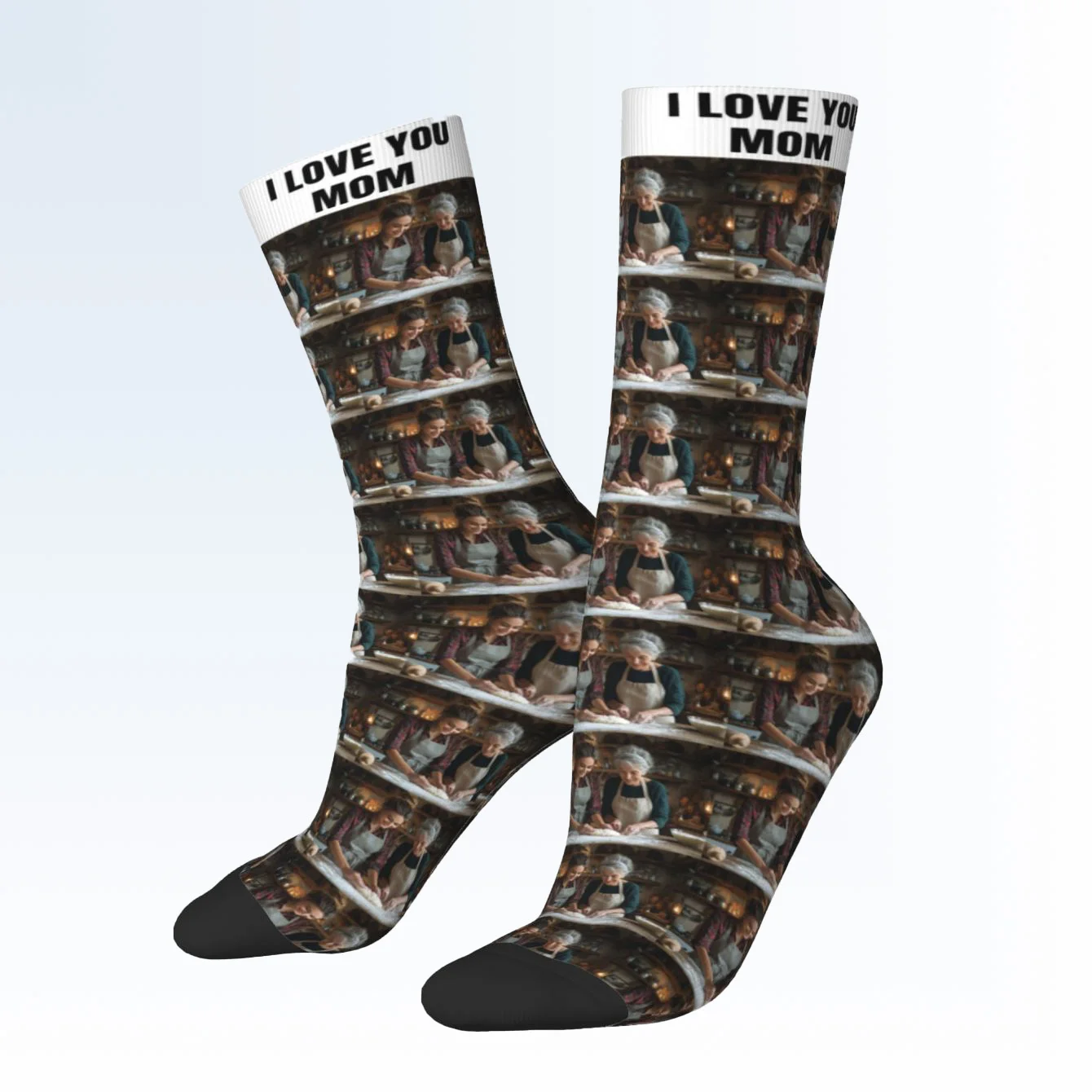 Customized photo socks  Unisex custom socks  Personalized patterned socks  Interesting image and text socks  Customized socks