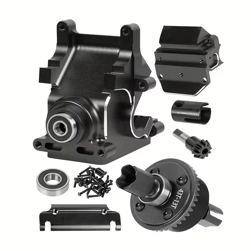 

Комплект обновленных шестерен 43T/10T и корпус дифференциала для моделей Arrma 6S (Кратон/Тифон). Высокопрочный сплав с ЧПУ, точное посадка, Drop-I