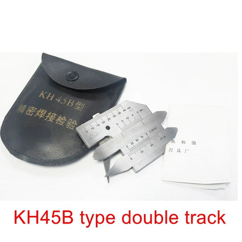 Weld Inspection Ruler Welding Inspection Welding Foot Welding Seam Ruler Groove Angle Measuring Ruler Depth