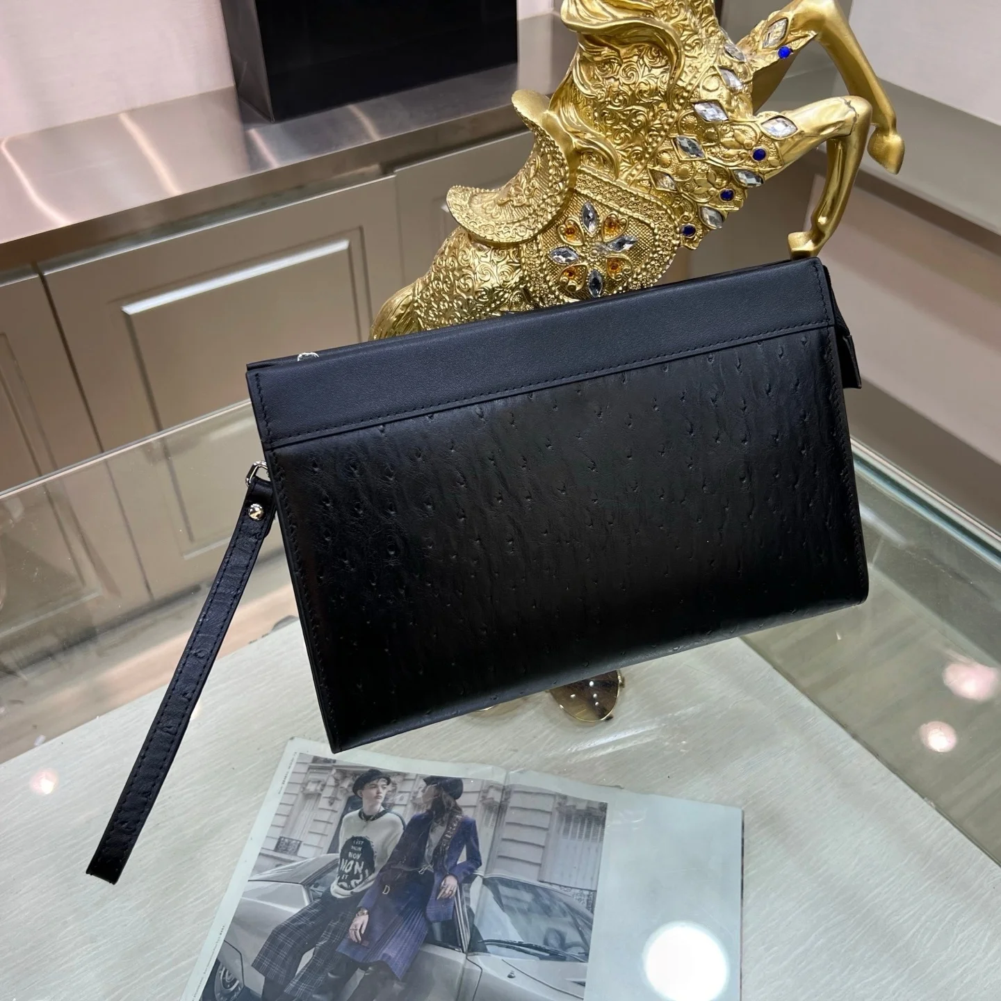 

Элегантная деловая сумка-клатч класса люкс: высококачественная, легкая и стильная, для хранения документов, премиум-подарок 66350-7