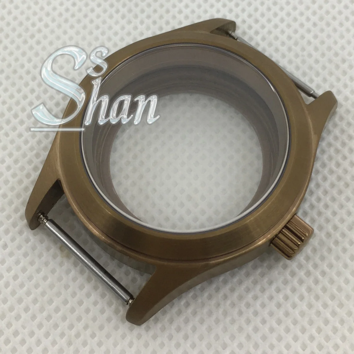 A caixa de mergulho escovada de 36 mm e 39 mm com vidro de safira abobinado é adequada para movimentos NH34 NH35 NH36 NH70 ETA2824 PT5000