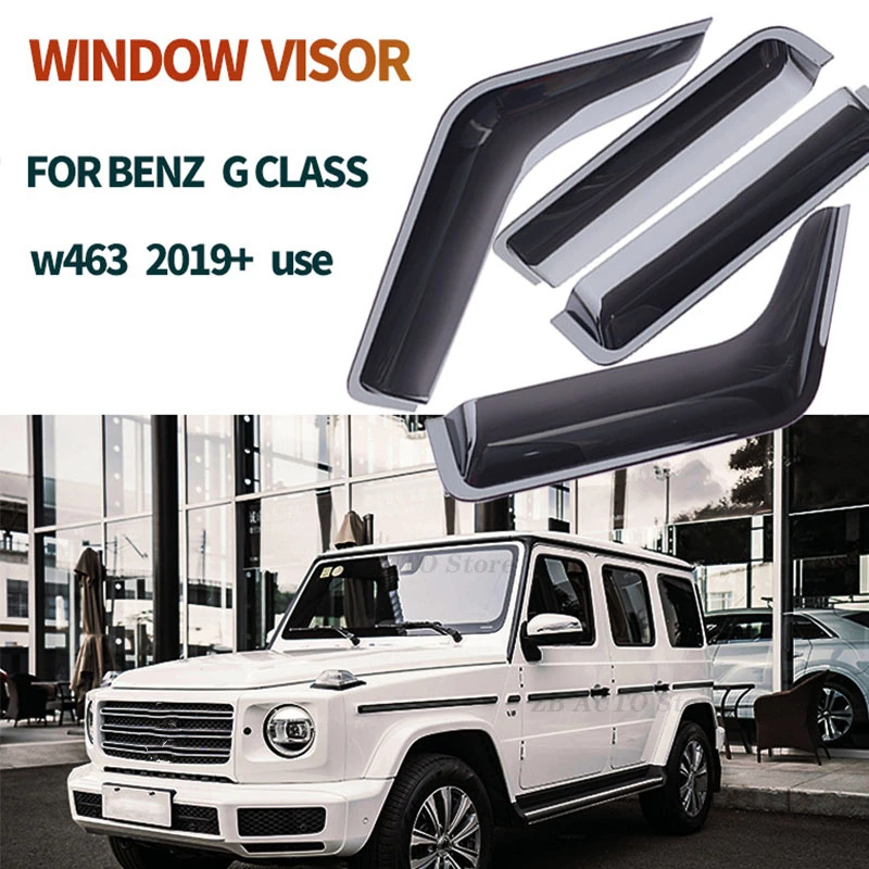 

For BENZ w464 w463 g350 g500 g550 g400 g63 Window visors Rain water prevention; Covering the sunlight; Anti fog; Snow prevention