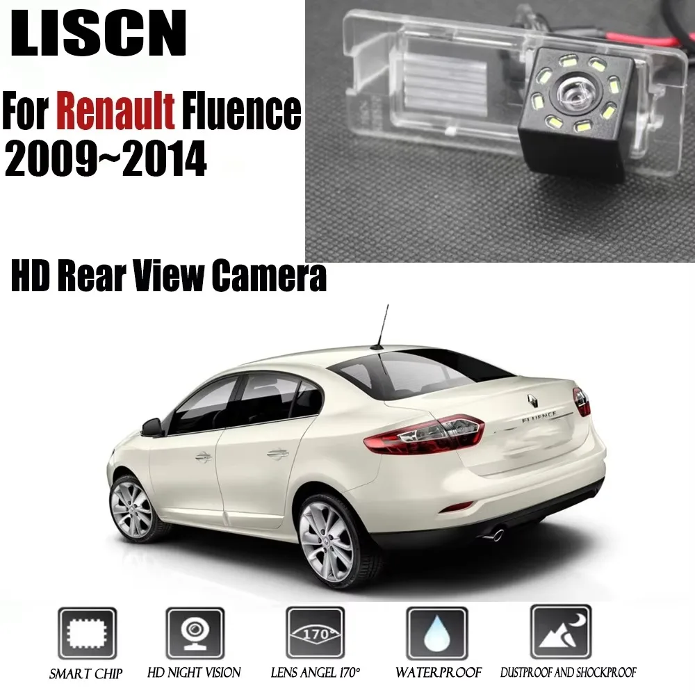 For Renault Fluence 2009 2010 2011 2012 2013 2014 rear view camera Reverse Camera/CCD/Night Vision/license plate camera