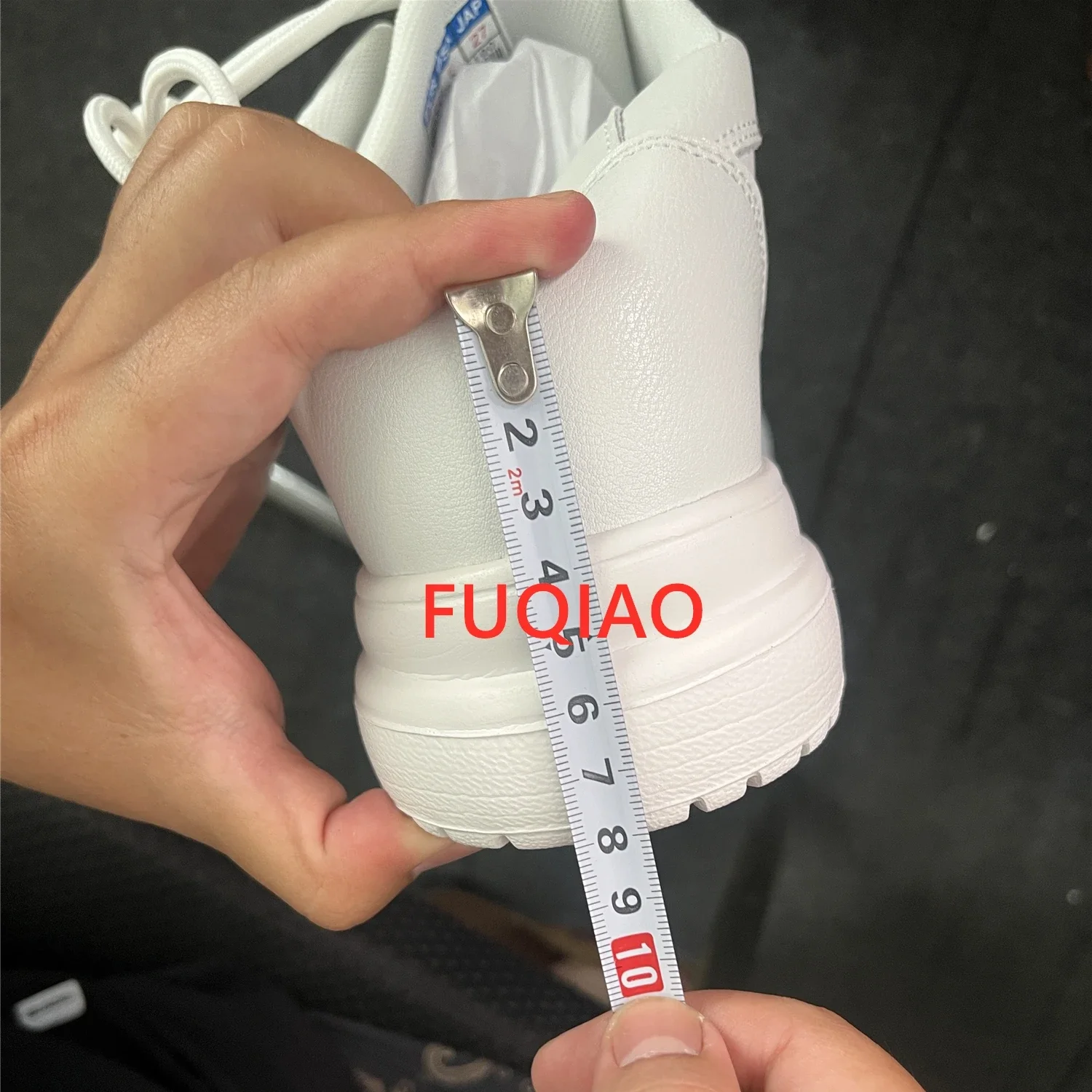 Lift Sneakers Man Elevator Shoes Plus Size 36-44 Height Increase Insole 8cm Taller Shoes Men Leisure Fashion Sports White Shoes