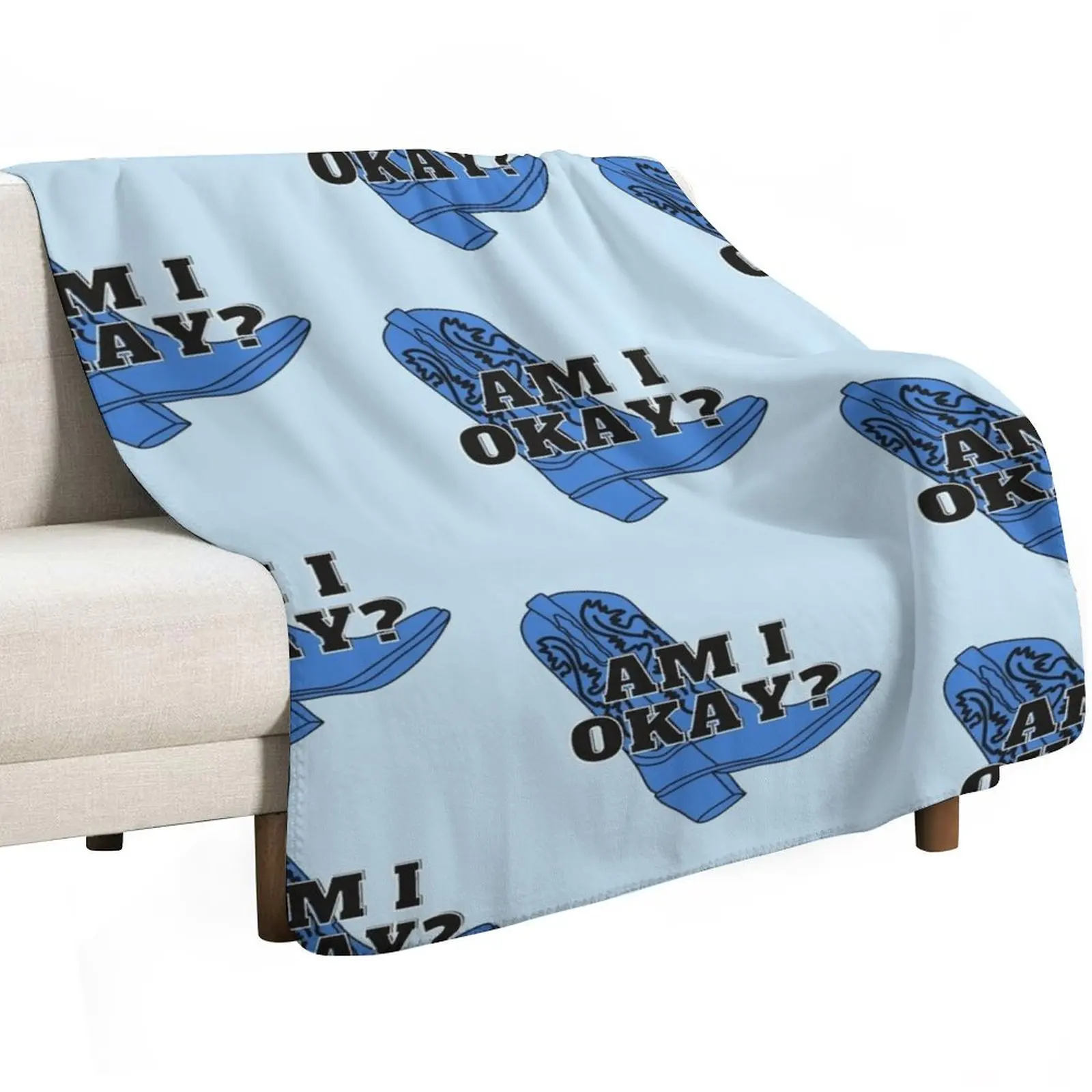 Megan Moroney- Am I Okay? Throw Blanket All Season Soft Lightweight Blanket for Home