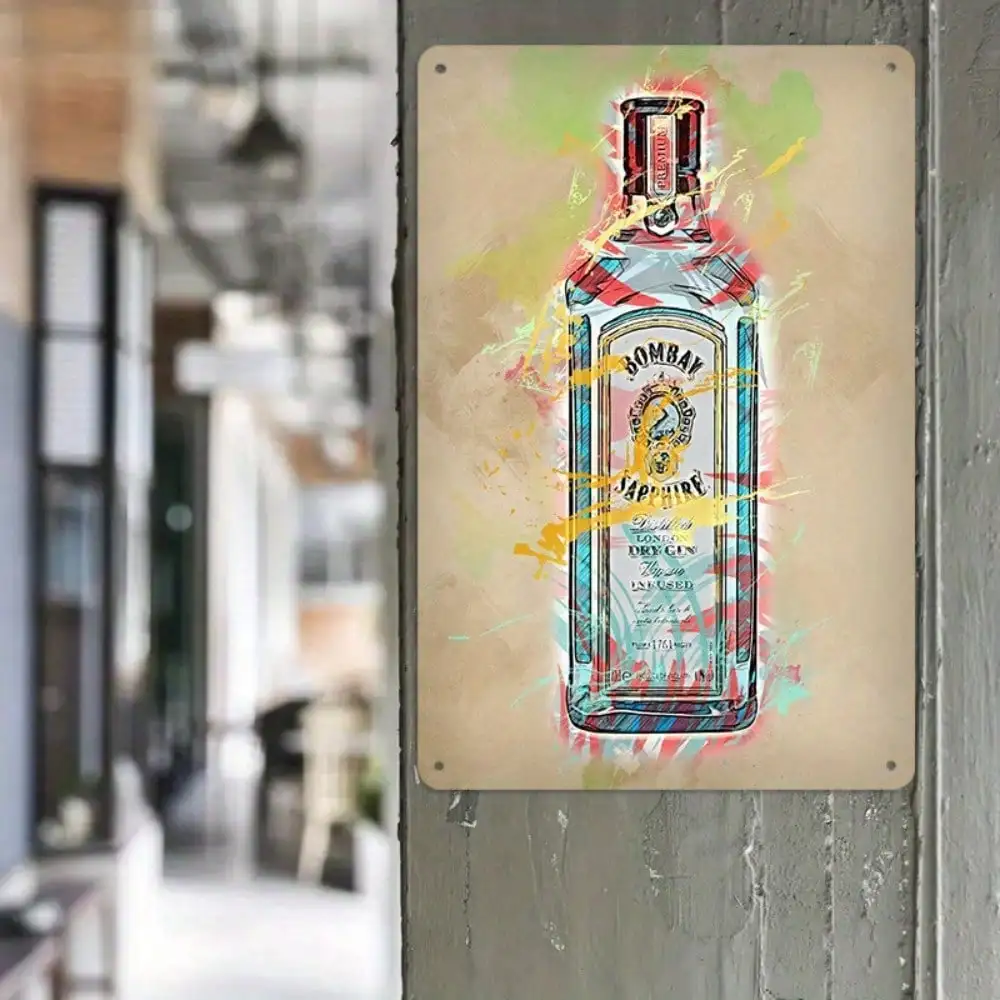 1PC Tin Sign Beefea…