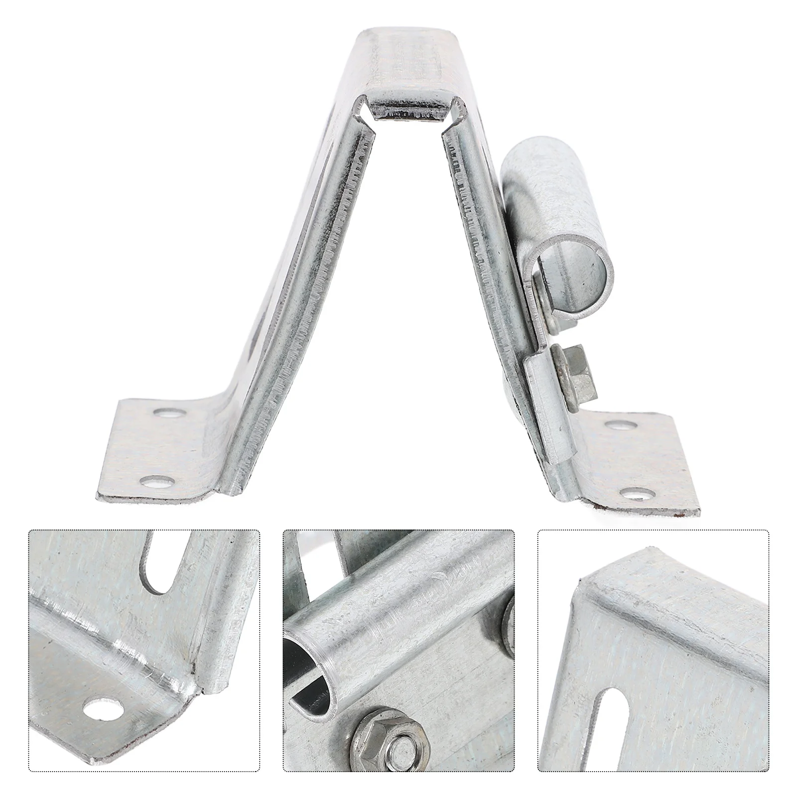 

Garage Door Hinge Bracket Solid Iron Heavy Duty Residential Door Replacement Hardware Upper Section Fixture Hinge Bracket Part