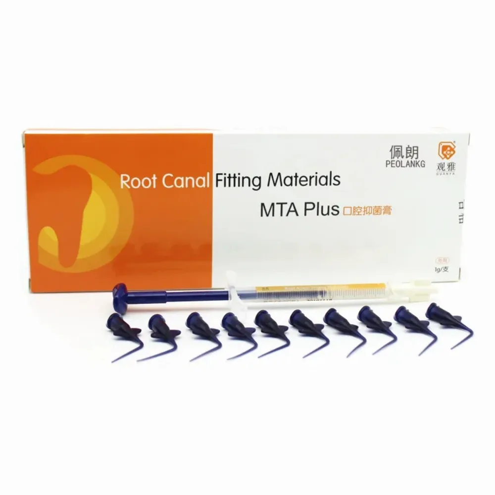 MTA Dental Material Root Canal Filling Fitting 1g Syinge Endodontic Sealing Liner Treatment Mta Plus Repair Cement Dentistry