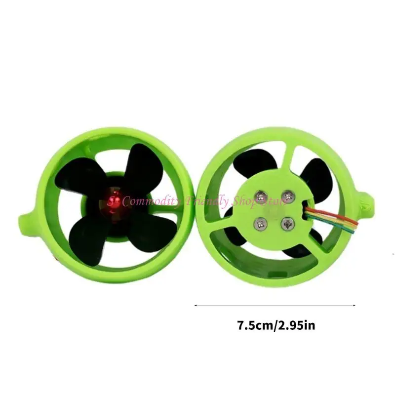 85AE 저소음 역추진 보트 모터 12 ~ 24V 넓은 전기 지원 모델용 플라스틱 워터 스러스터 설치 용이