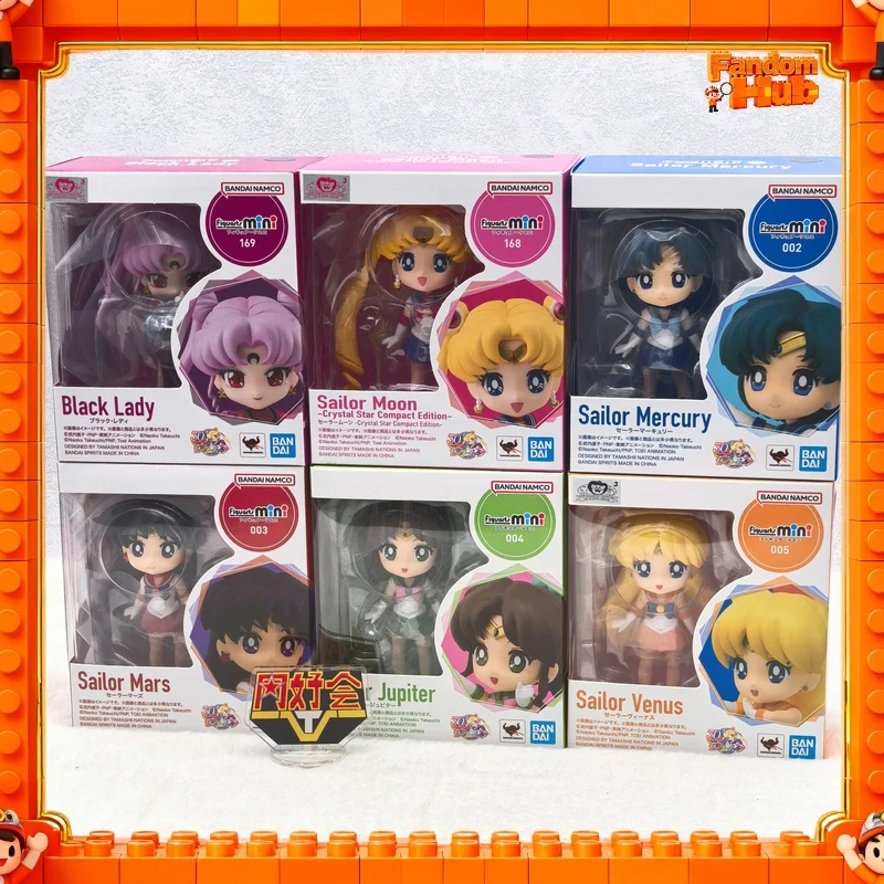 

В наличии Bandai Mini Sailor Moon Dark Queen Lady Sailor Moon Csce Фигурка Модель Игрушка в подарок